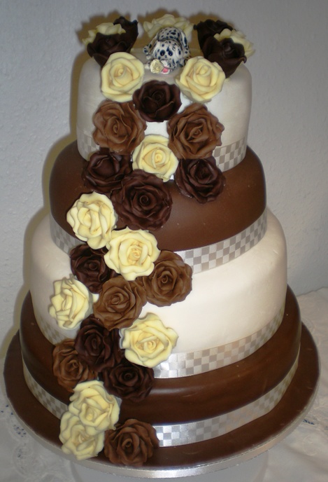 Chocolate Wedding Cake