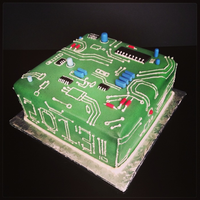 Computer Geek Birthday Cake