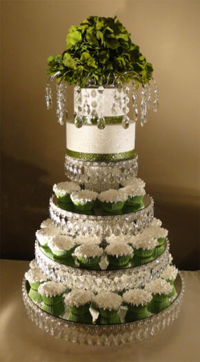 Crystal Wedding Cupcake Stands
