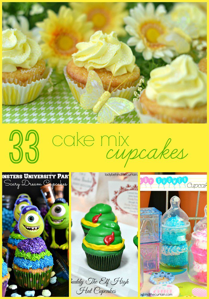 Cupcakes Made From Cake Mix