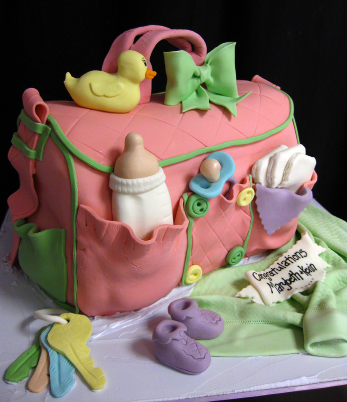 Cute Baby Shower Cake