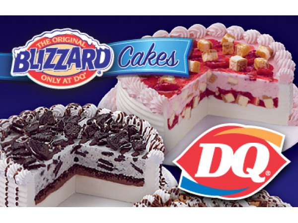 Dairy Queen Blizzard Ice Cream Cakes
