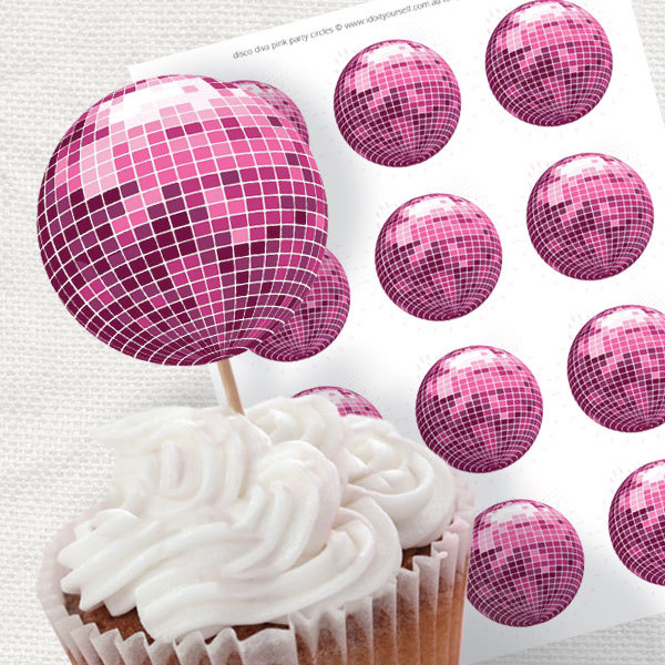 Disco Diva Party Printable