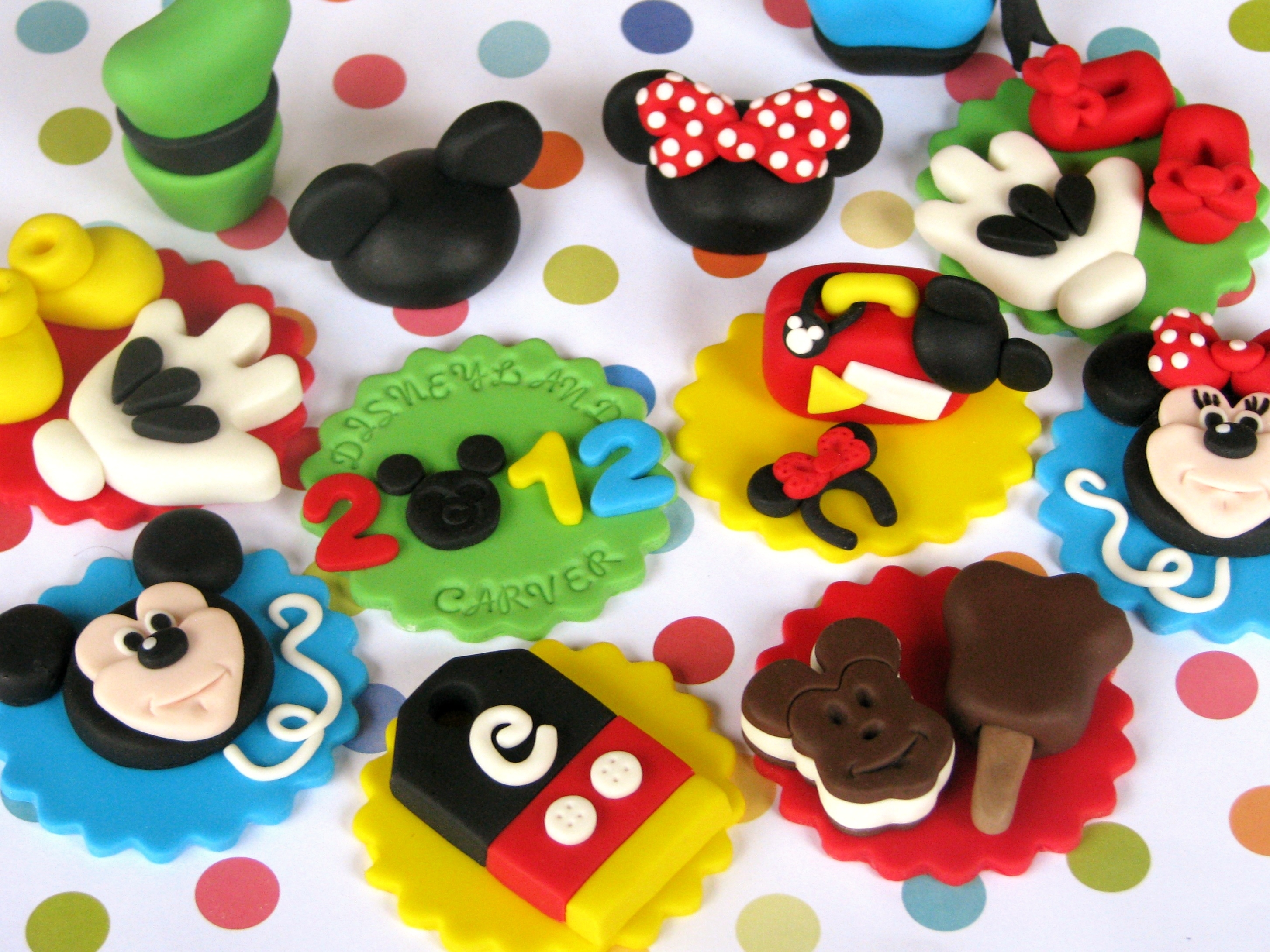 Disney Cupcake Toppers