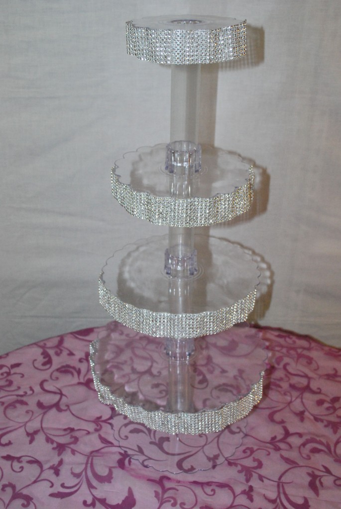 DIY Cupcake Stand Wedding Cake