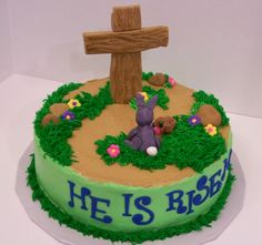 Easter Cross Cake Easter Cross Cake