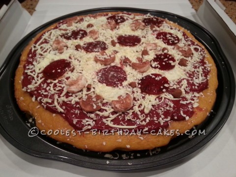 Easy Birthday Cake Pizza