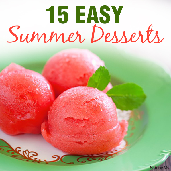 Easy Summer Dessert Easy Summer Dessert