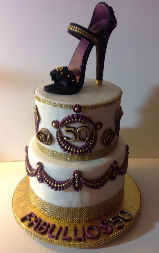 Elegant 50th Birthday Cake Ideas