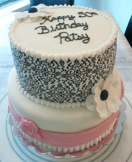 Elegant Birthday Cake