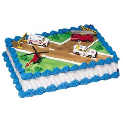 Emergency Vehicles Cake Publix