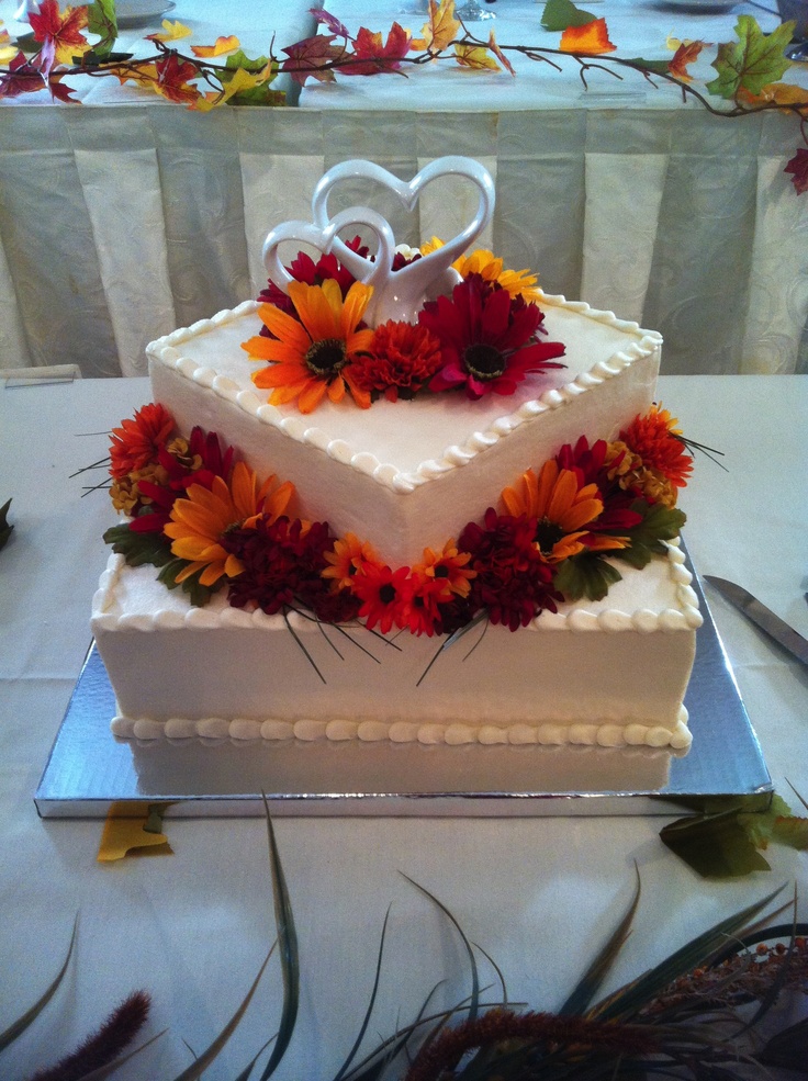 Fall Wedding Cake