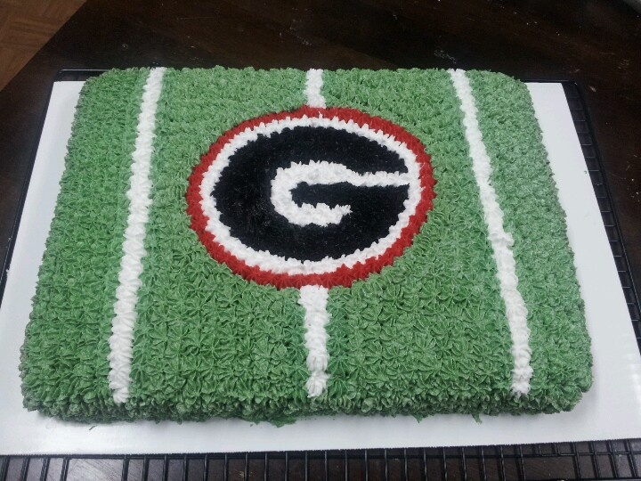 Georgia Bulldog Cake