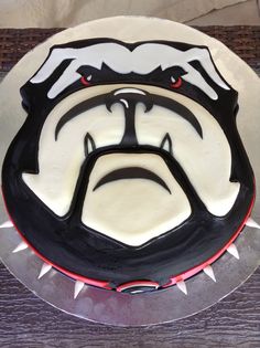 Georgia Bulldog Cake