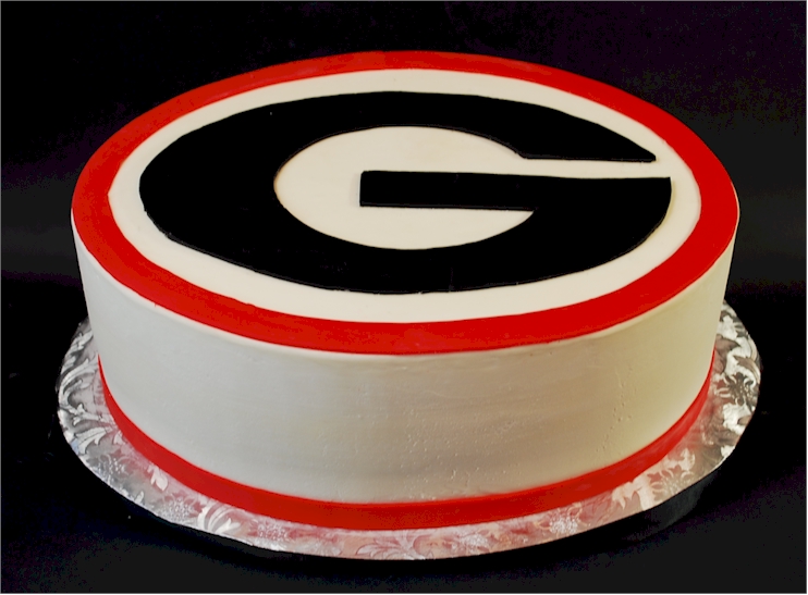 Georgia Bulldog Cake