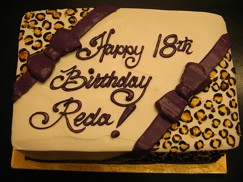 Girl Cheetah Print Sheet Cakes