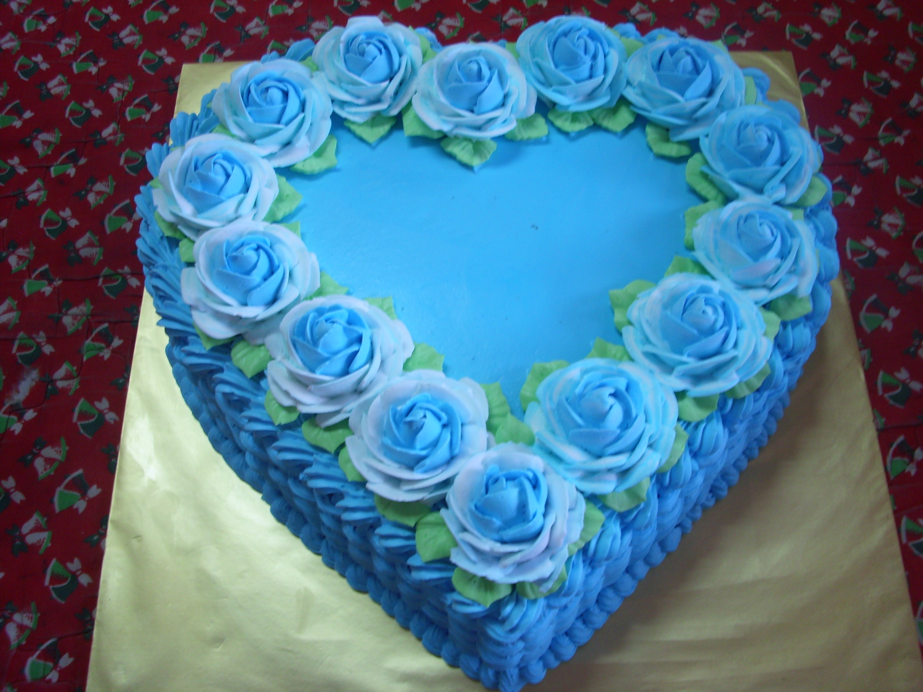 Heart Shaped Wedding Cake