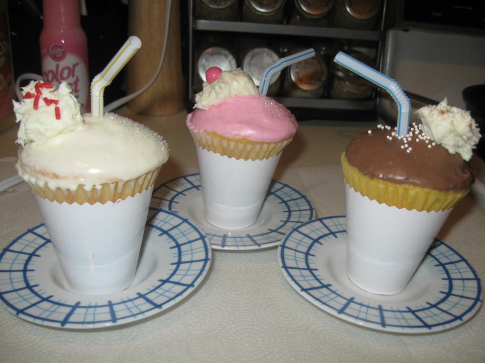 Ice Cream Soda Cupcakes