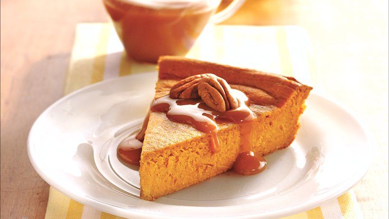 Impossibly Easy Pumpkin Cheesecake Impossibly Easy Pumpkin Cheesecake