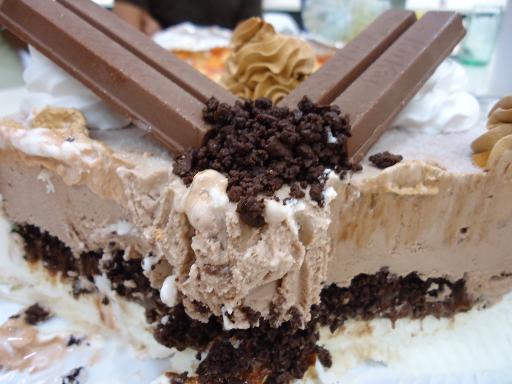 Kit Kat Ice Cream Cake