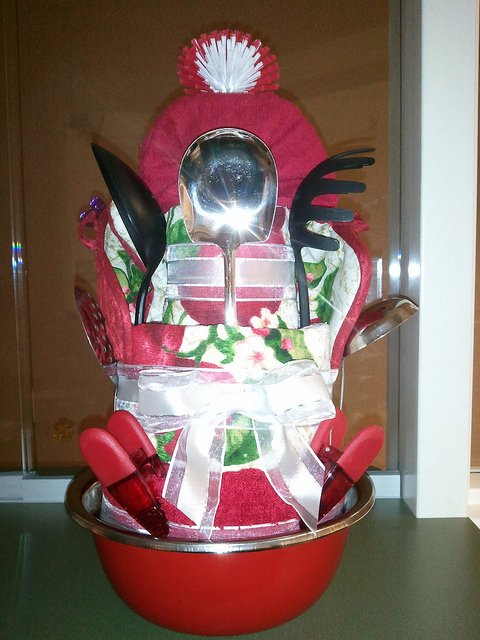 Kitchen Towel Cake Kitchen Towel Cake