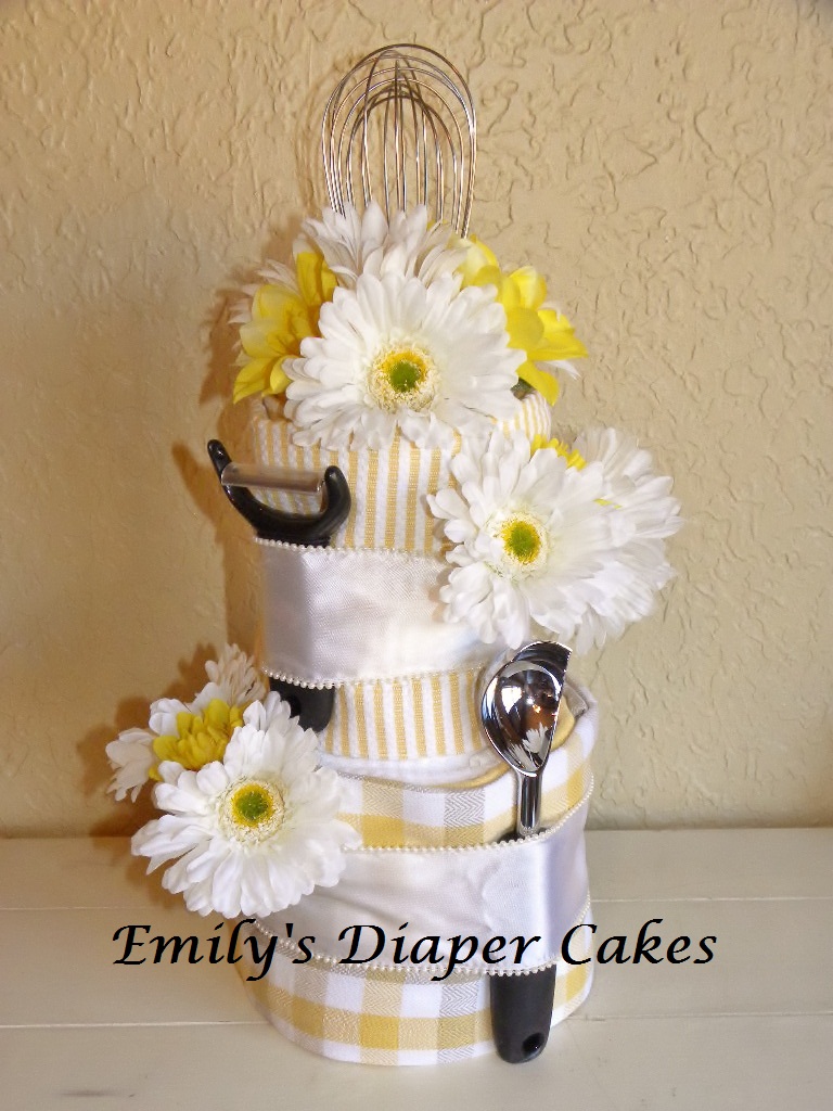 Kitchen Towel Cake