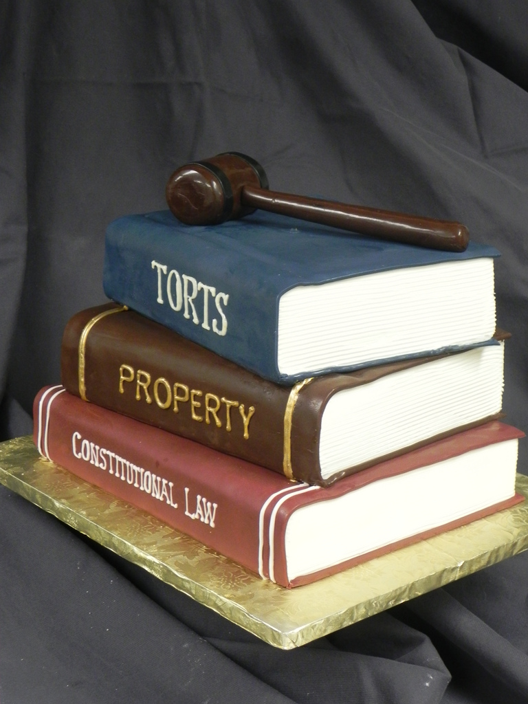 Law School Graduation Cake