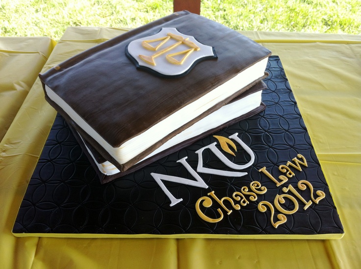 Law School Graduation Cake