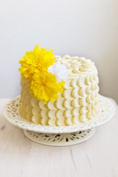 Lemon Birthday Cake Ideas