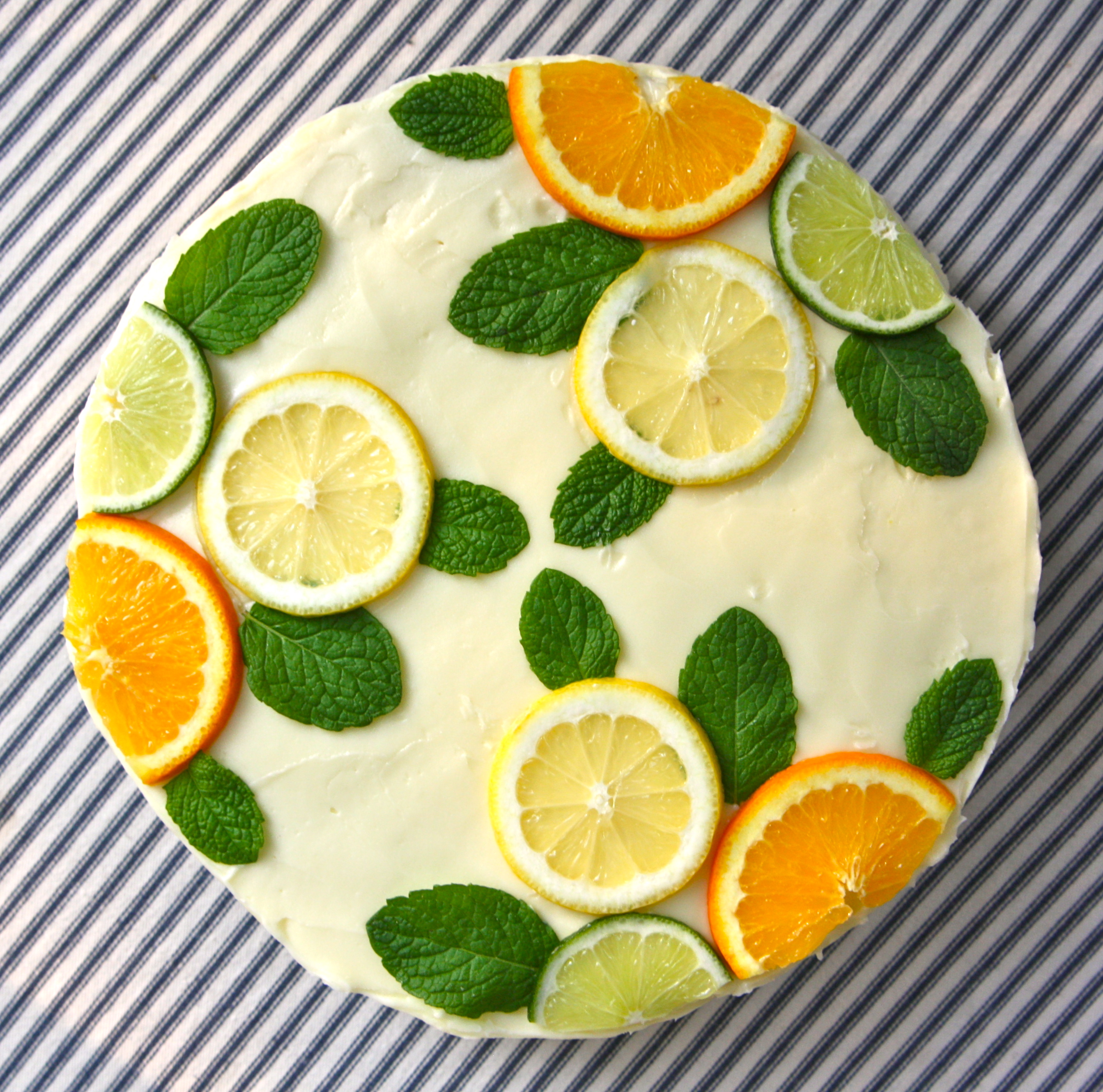 Lemon Citrus Cake with Frosting