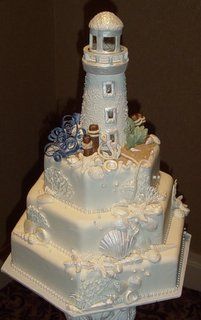 Lighthouse Wedding Cake