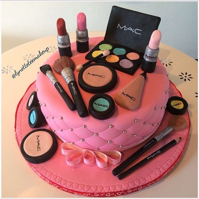 Makeup Birthday Cake Ideas