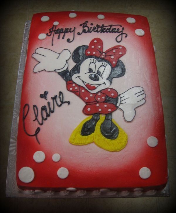 Minnie Mouse Sheet Cake Minnie Mouse Sheet Cake