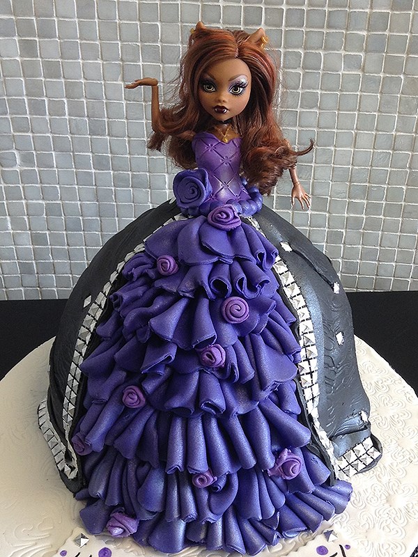 Monster High Doll Cake