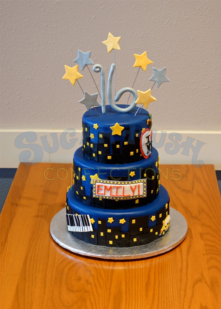 New York Sweet 16 Cake