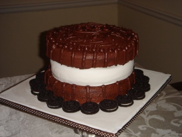 Oreo Grooms Cake Wedding