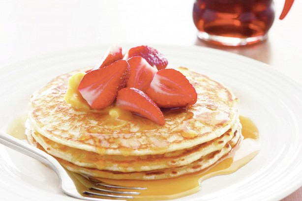 Pancakes with Maple Syrup