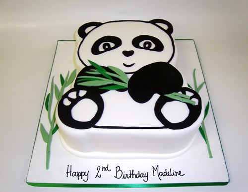Panda Birthday Cake