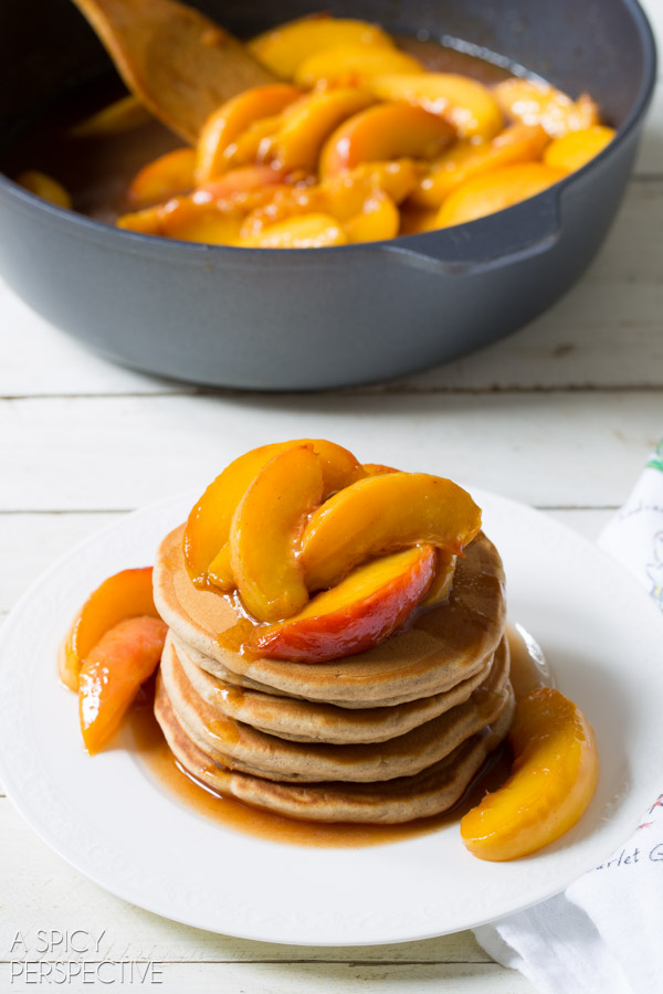 Peach Pancake Syrup Recipe