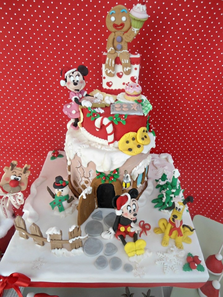 Pinterest Christmas Disney Cakes