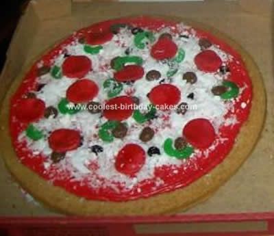 Pizza Birthday Cake Ideas