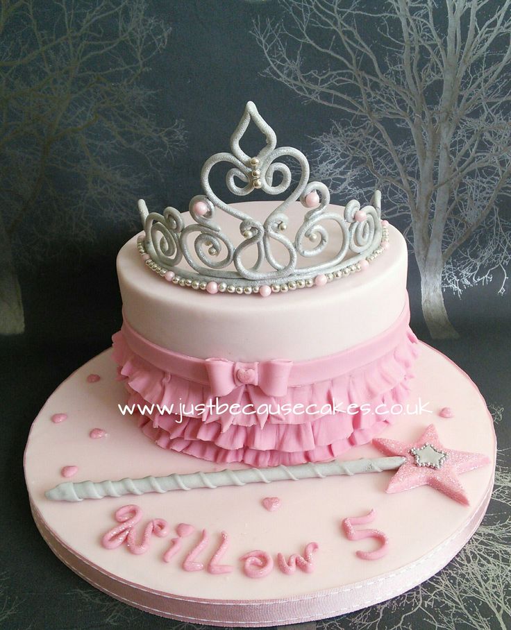 Princess Tiara Birthday Cake
