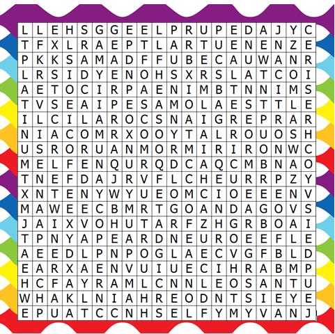 Printable Word Search Puzzles