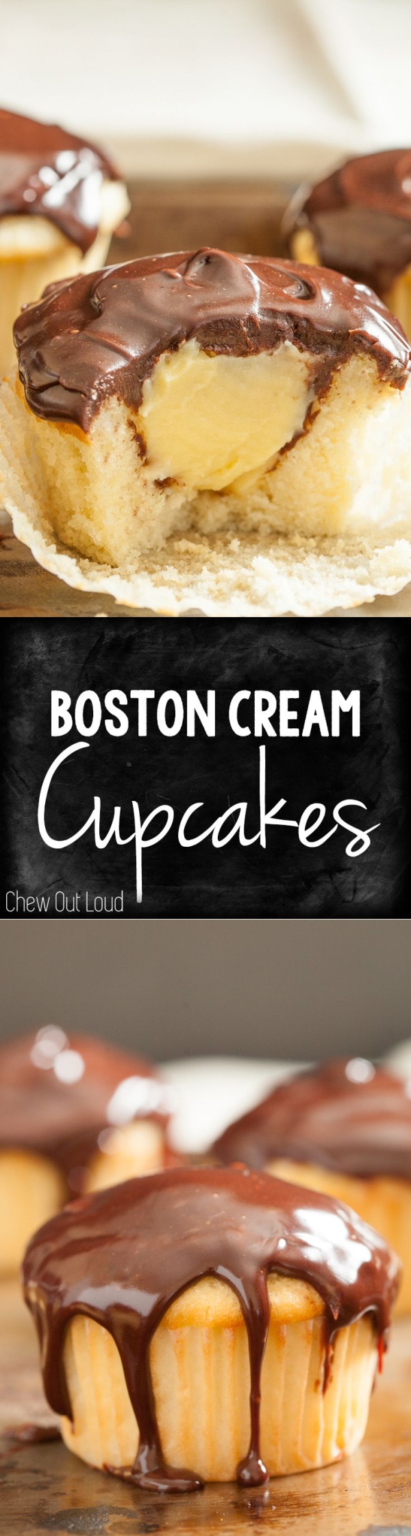 Recipe for Boston Cream Cake with Chocolate