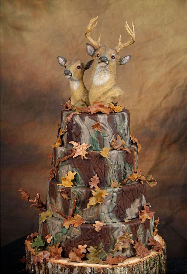 Redneck Wedding Cake