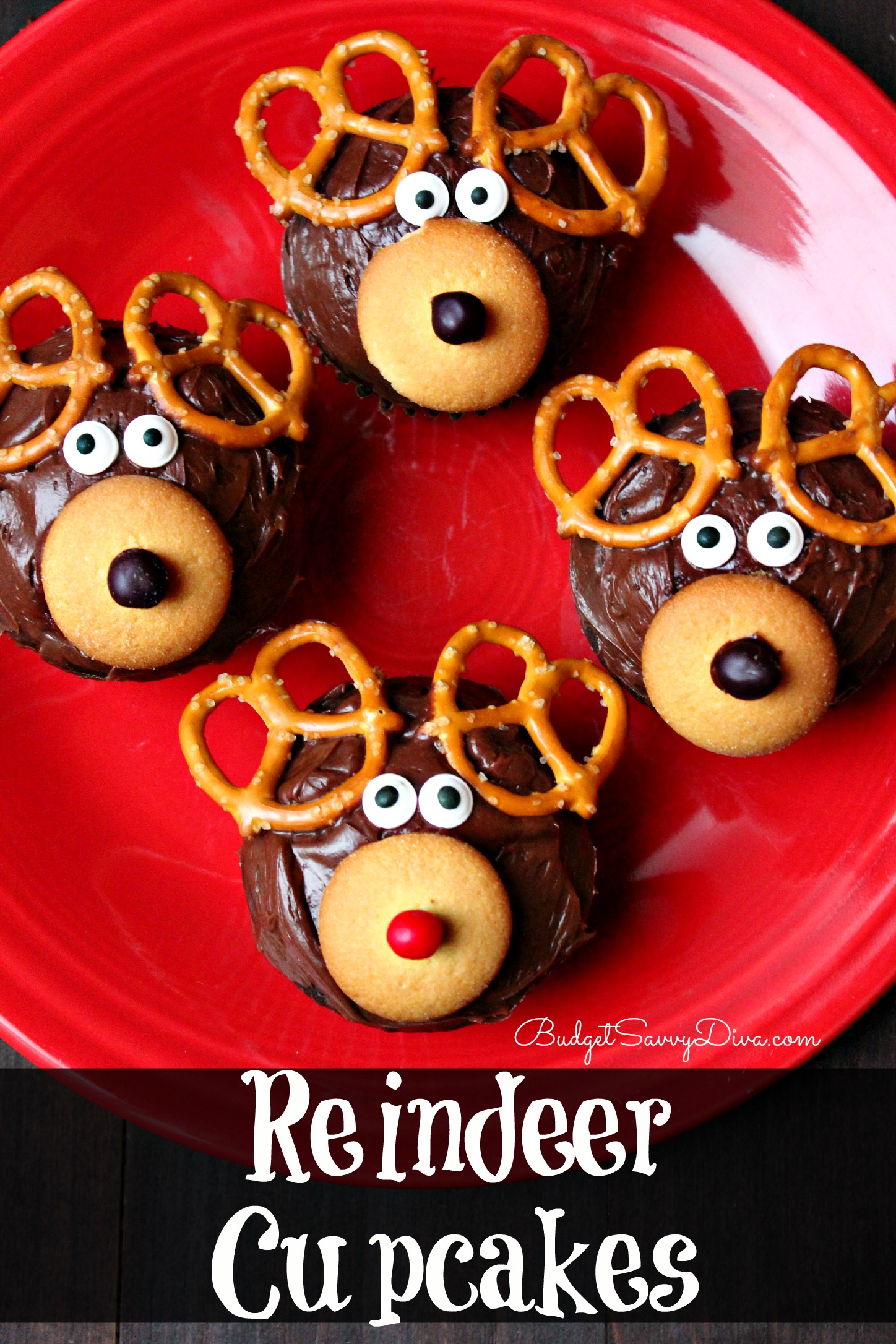 Reindeer Cupcakes Reindeer Cupcakes