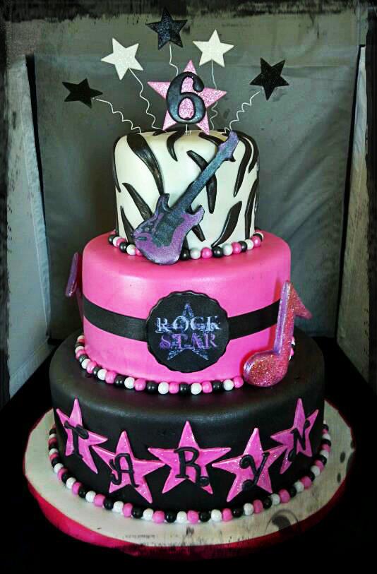 Rock Star Birthday Cake Ideas