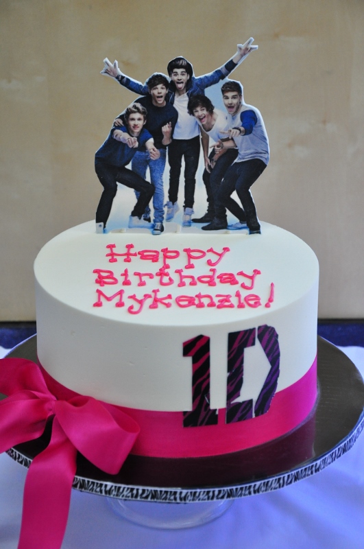 Simple One Direction Cake