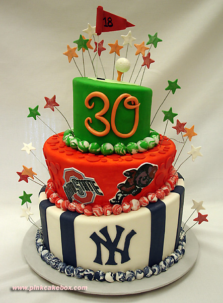 Sports Birthday Cake