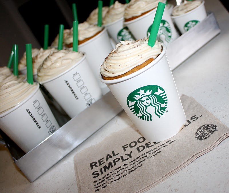 Starbucks Pumpkin Spice Cupcakes